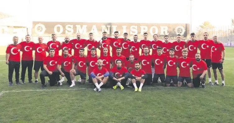 Osmanlıspor’dan ordumuza tam destek