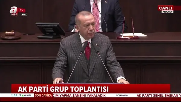 Cumhurbaşkanı Erdoğan'dan AK Parti Grup Toplantısı'nda önemli açıklamalar