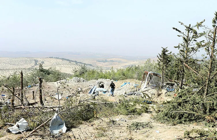 Bafilun Dağı'ndaki terör kampı görüntülendi