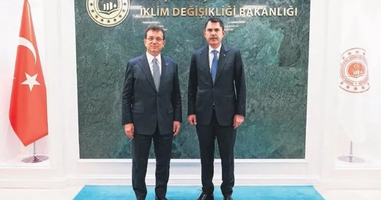 Kurum, İmamoğlu’nu kabul etti