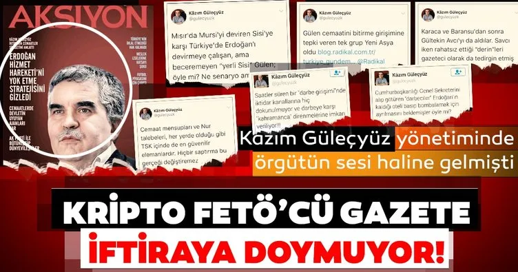 Kripto FETÖ’cü gazete Yeni Asya’nın yayın yönetmeni Güleçyüz’den skandal ifadeler