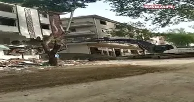 İstinat faciasında yıkım sürüyor! Çankaya Belediyesi’nin ihmali nedeniyle binalar tek tek yıkılıyor | Video