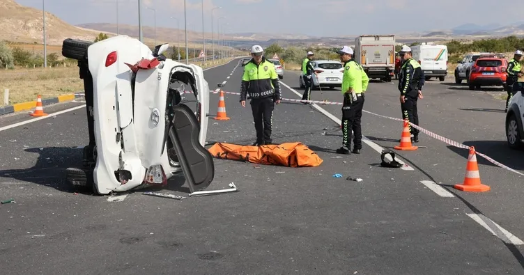 Nevşehir’de feci kaza: 2 ölü, 1 yaralı