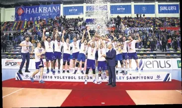 Kupa 7. kez Halkbank’ın