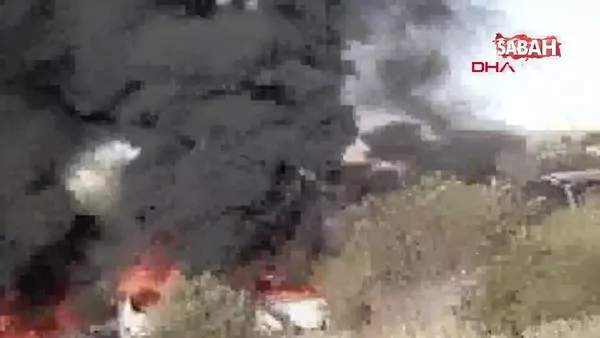 SON DAKİKA: Ağrı’da katliam gibi kaza: Yolcu otobüsü, TIR ve tanker alev aldı! 7 ölü, 11 yaralı | Video