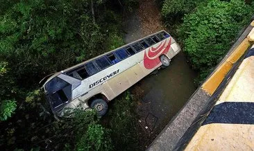 Honduras’ta otobüs kazası: 13 ölü, 30 yaralı