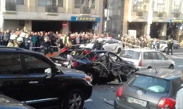 SON DAKİKA: Kiev’de otomobil patladı: 1 ölü, 2 yaralı!