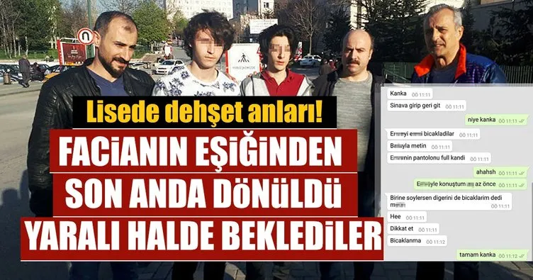 Ankara’da lisede dehşet! 4 lise öğrencisi, 2 sınıf arkadaşı tarafından bıçaklandı