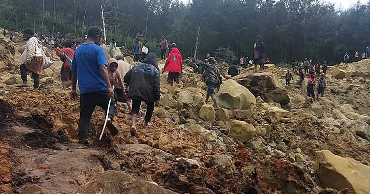 Papua Yeni Gine’de felaket can aldı