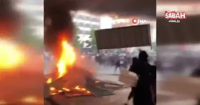 Göstericiler Paris’i ateşe verdi | Video