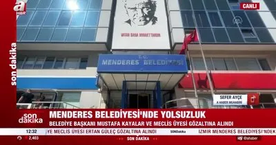 CHP’li Menderes Belediyesi’nde yolsuzluk! Belediye Başkanı Mustafa Kayalar gözaltında | Video
