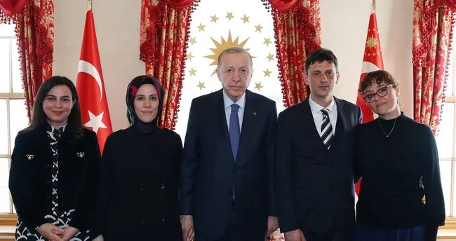 SON DAKİKA | Başkan Erdoğan Mattia Ahmet Minguzzi’nin ailesi ile bir araya geldi