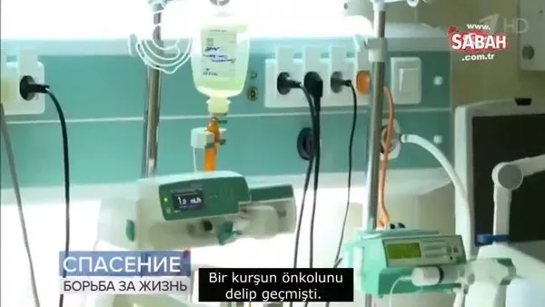 Rus devlet televizyonu yayınladı! Çatışmanın ortasında kalan Türk aile böyle kurtarıldı | Video