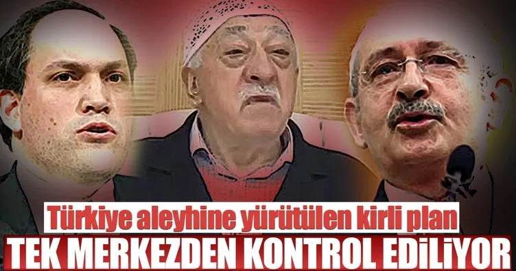 Tek merkezden yürütülen kirli operasyon!