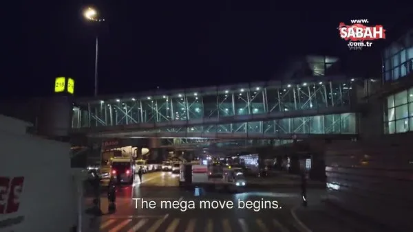 THY'nin 'Mega Taşınma Belgeseli' tamamlandı! 'Dünyada bu ölçekte bir taşınma örneği yok' | Video
