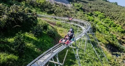Karadeniz’de ilk ve tek dağ kızağı... 3 ayda yarım milyon kişi ziyaret etti #ordu