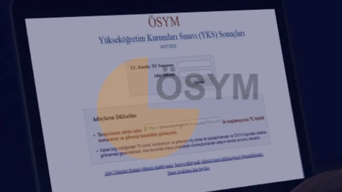 YKS SINAVI SONUÇ SORGULAMA: 2024 YKS sonuçları ne zaman açıklanacak, bugün mü, üniversite tercih tarihleri belli oldu mu?