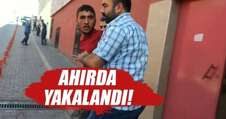 Cinayet zanlısı Ankara’da yakalandı