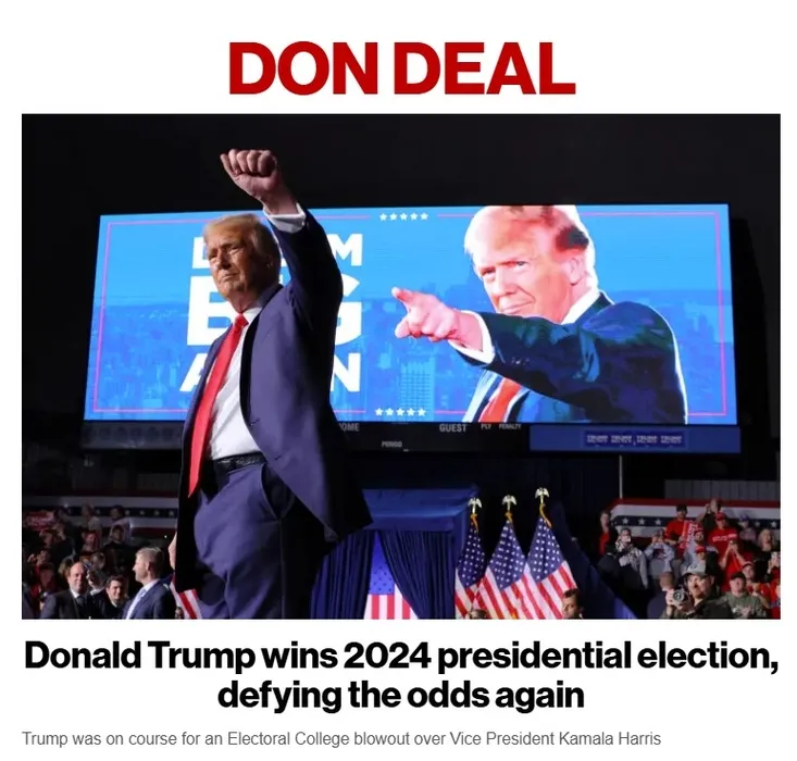 Dünya medyasında Trump manşetleri: Galibiyeti böyle duyurdular!