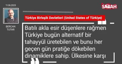 Bercan Tutar | Türkiye Birleşik Devletleri United States of Türkiye