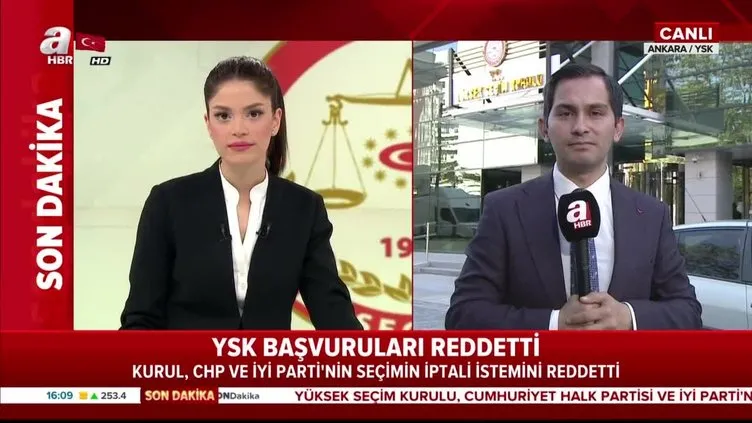 YSK'dan CHP ve İYİ Parti kararı