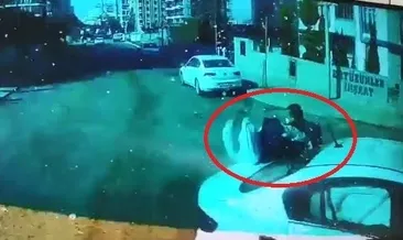 Tekirdağ’da korkunç kaza: 2 kişiyi metrelerce savurdu! O anlar kamerada