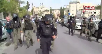 Mescid-i Aksa’daki üçüncü Cuma’da İsrail güçlerinden Müslümanlara müdahale | Video