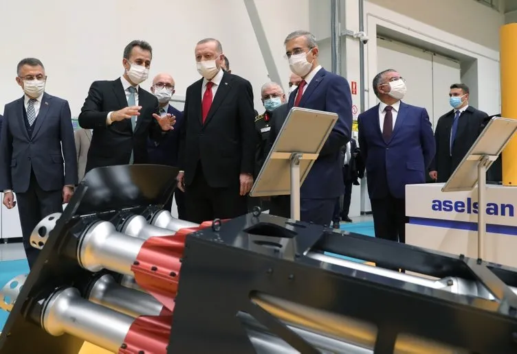 Son dakika görüntüleri! Başkan Erdoğan Aselsan'ın yeni tesis açılışına katıldı