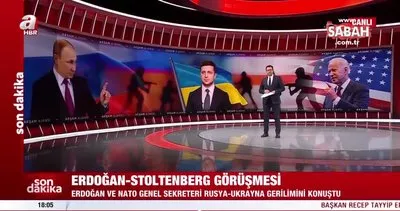 Rusya-Ukrayna krizi: Başkan Erdoğan NATO Genel Sekreteri Stoltenberg ile görüştü! | Video