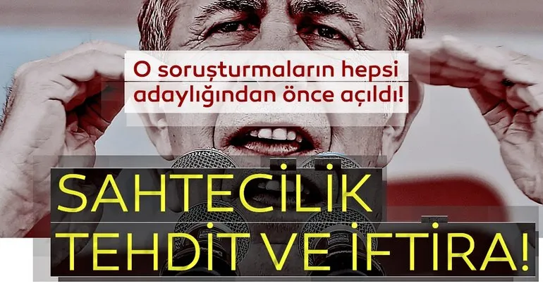 Mansur Yavaş'tan sahtecilik, tehdit ve iftira!