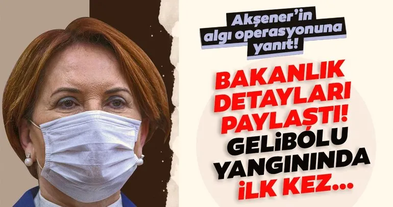 Meral Akşener'in iddialarına Tarım ve Orman Bakanlığı'ndan yanıt