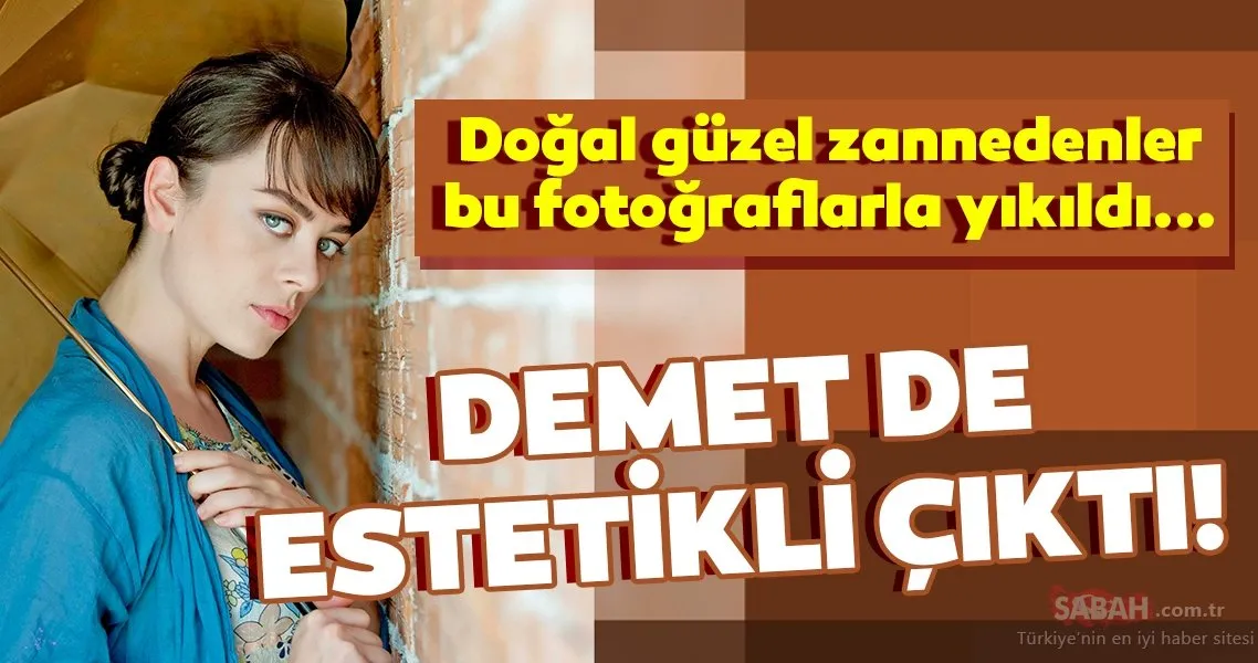 Alev Alev oyuncusu Demet Evgar da estetik harikası çıktı! Demet Evgar