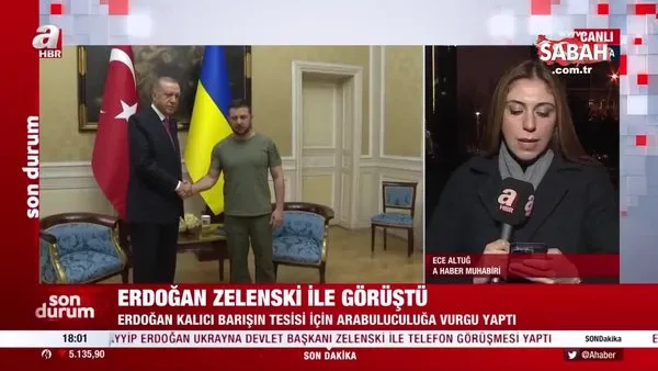 Son dakika: Başkan Erdoğan'dan peş peşe kritik temaslar! Putin ve Zelenskiy ile görüştü | Video