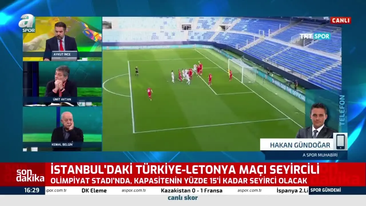 son dakika turkiye letonya maci seyircili oynanacak video