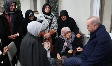 Başkan Erdoğan komşularıyla bayramlaştı #rize