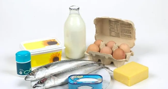 d vitamini hangi besinlerde bulunur