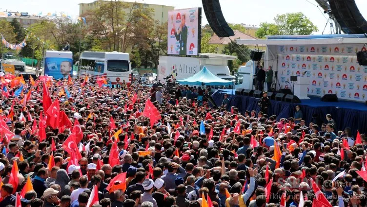 Cumhurbaşkanı Erdoğan, Erzurum'da böyle karşılandı