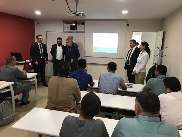 Yeni havalimanının güvenlik ekibi eğitime başladı