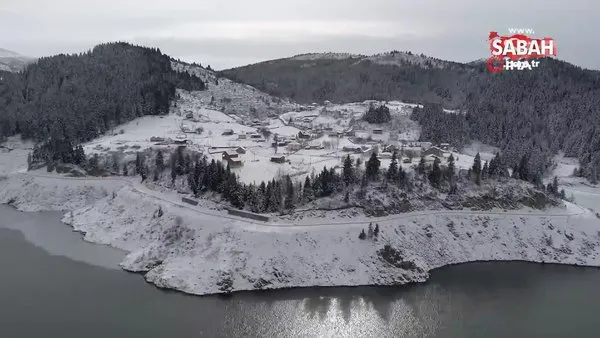 Karadeniz yaylalarında mest eden kar manzaraları | Video