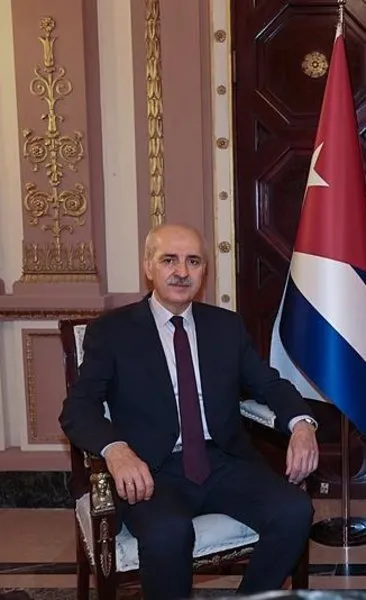 TBMM Başkanı Kurtulmuş, Kübalı mevkidaşı ile görüştü