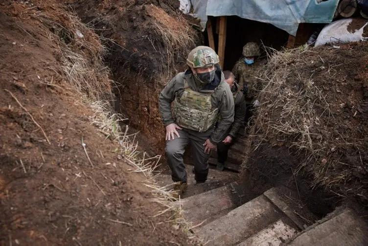 Donbas krizinde sular durulmuyor! Ukrayna Devlet Başkanı Zelenskiy’den kritik ziyaret