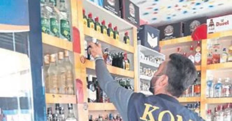 Yılbaşı öncesi sahte içki operasyonu