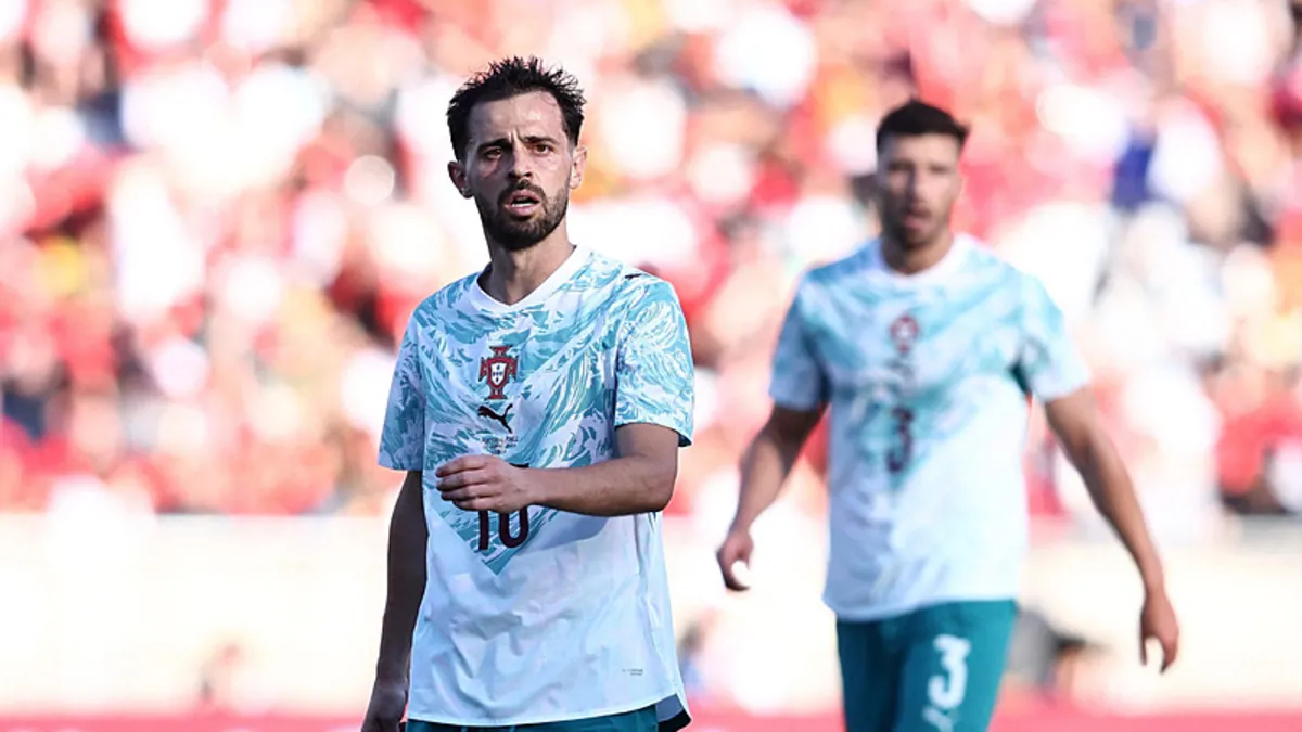 Bernardo Silva'nın Real Madrid formasıyla çekilmiş bir fotoğrafı