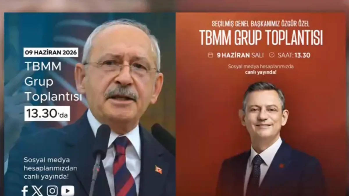 SON DAKİKA | Parti Sözcüsü Müslim Sarı duyurdu! CHP’de grup toplantısını Kılıçdaroğlu gerçekleştirecek SON DAKİKA | Parti Sözcüsü Müslim Sarı duyurdu! CHP’de grup toplantısını Kılıçdaroğlu gerçekleştirecek