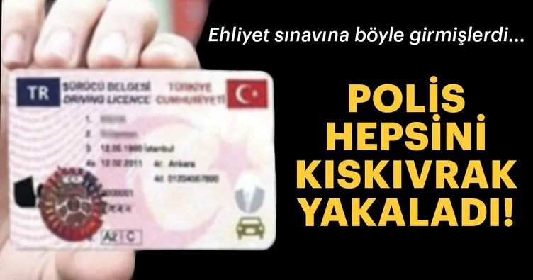 Diyarbakır’da ehliyet sınavında 25 joker yakalandı