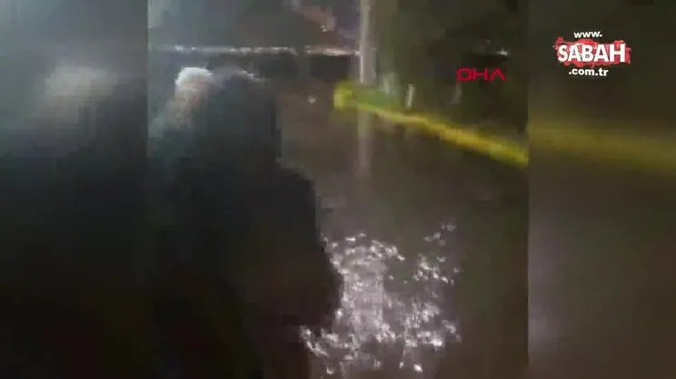 Çatı ustası, çatıyla birlikte uçarak hayatını kaybetti | Video