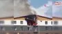 Tatvan’da şiddetli patlama! Alevler daireyi sardı | Video