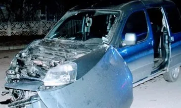 Elazığ'da feci kaza! Minibüs ile hafif ticari araç çarpıştı: 7 yaralı #elazig