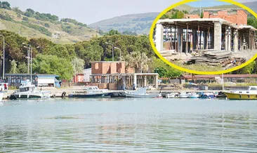 Gökçeada Belediyesi sit alanına binalar dikti