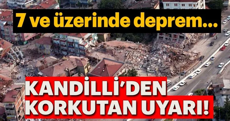 Kandilli’den Türkiye için korkutan uyarı: Deprem sadece İstanbul’da değil...